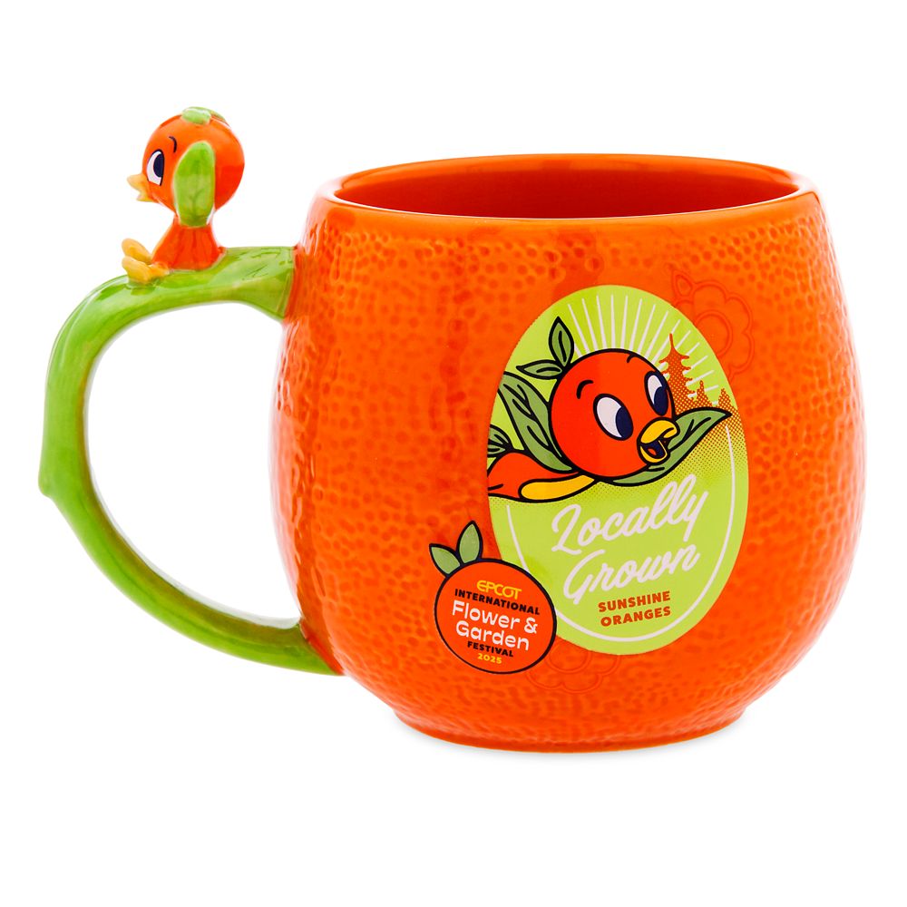 Orange Bird Sculpted Mug - EPCOT International Flower & Garden Festival 2025