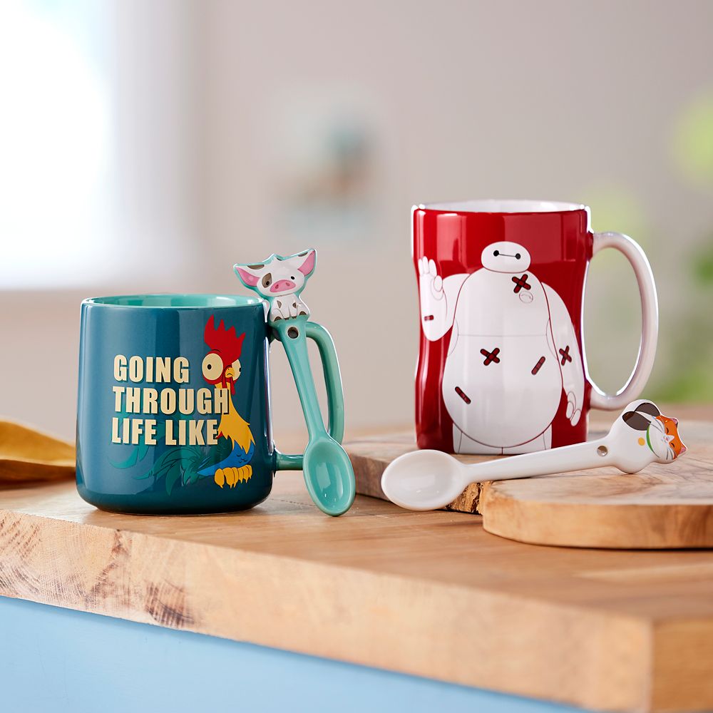 Heihei and Pua Mug with Spoon Set - Moana