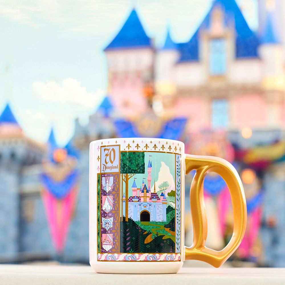 Sleeping Beauty Castle Mug - Disneyland 70th Anniversary