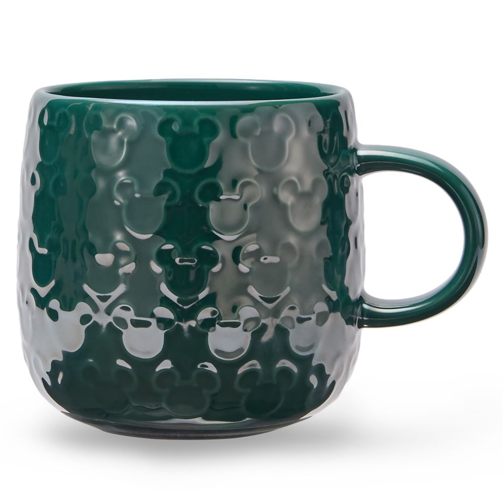 Mickey Mouse Icon Bas Relief Mug Teal Official shopDisney