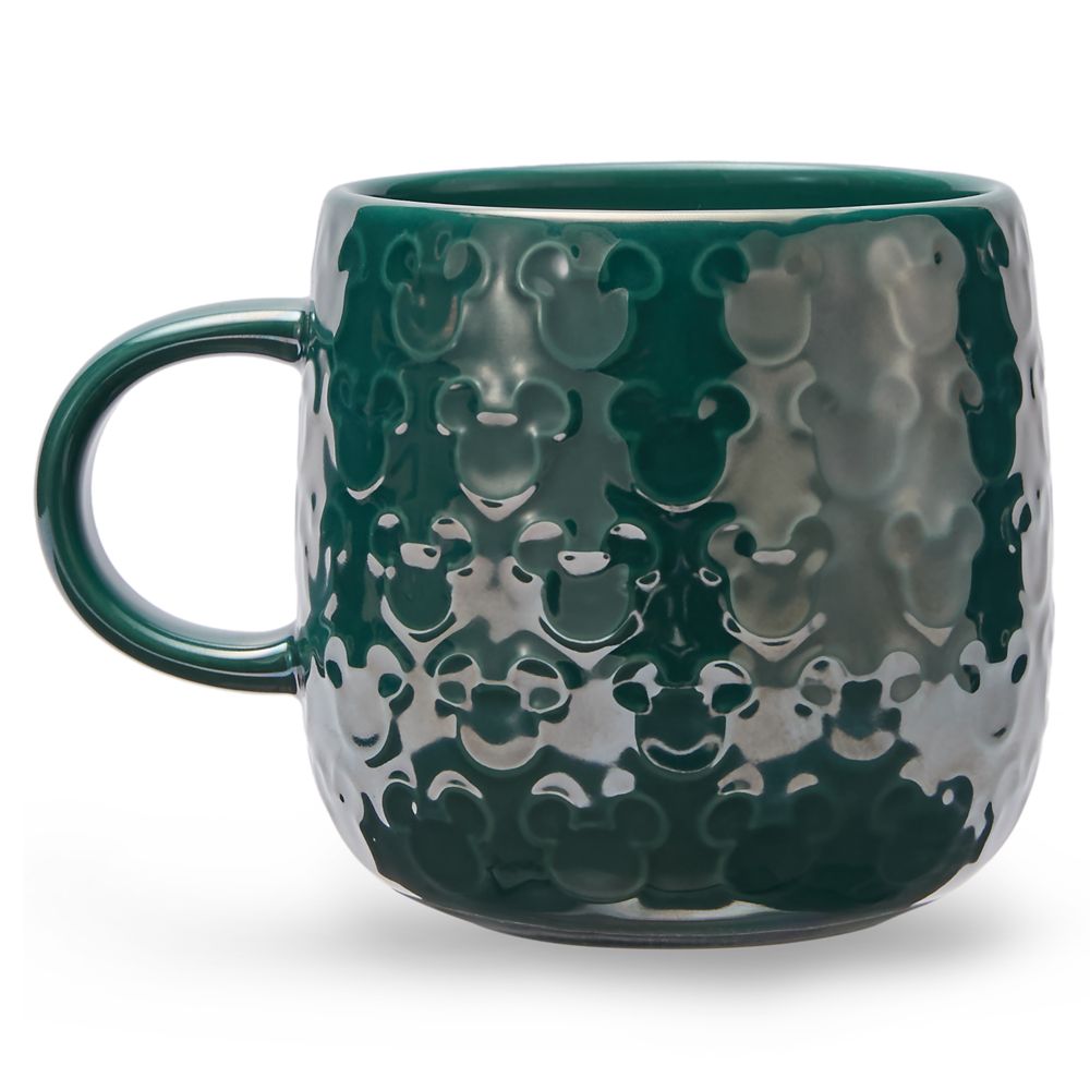 Mickey Mouse Icon Bas Relief Mug &ndash; Teal
