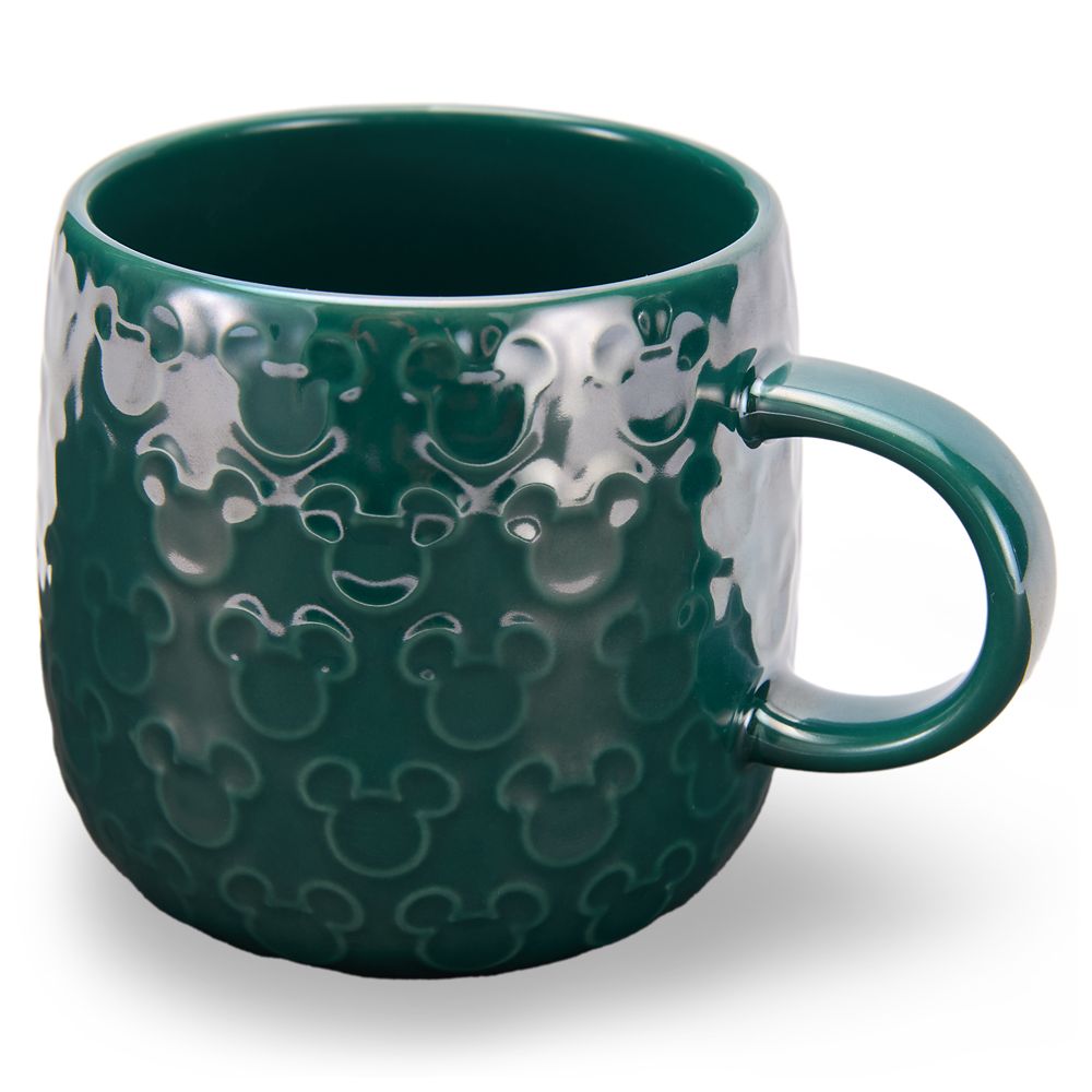 Mickey Mouse Icon Bas Relief Mug &ndash; Teal