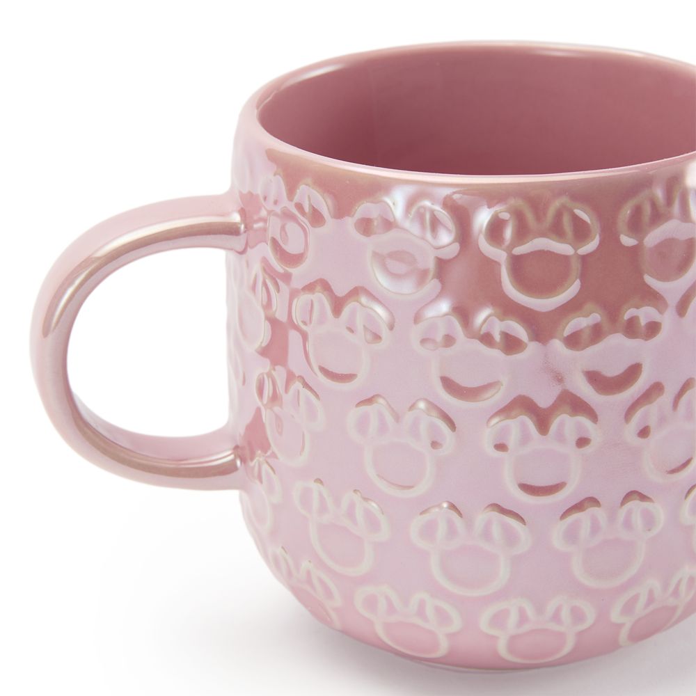 Minnie Mouse Icon Bas Relief Mug - Rose
