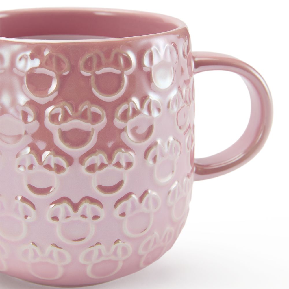 Minnie Mouse Icon Bas Relief Mug &ndash; Rose