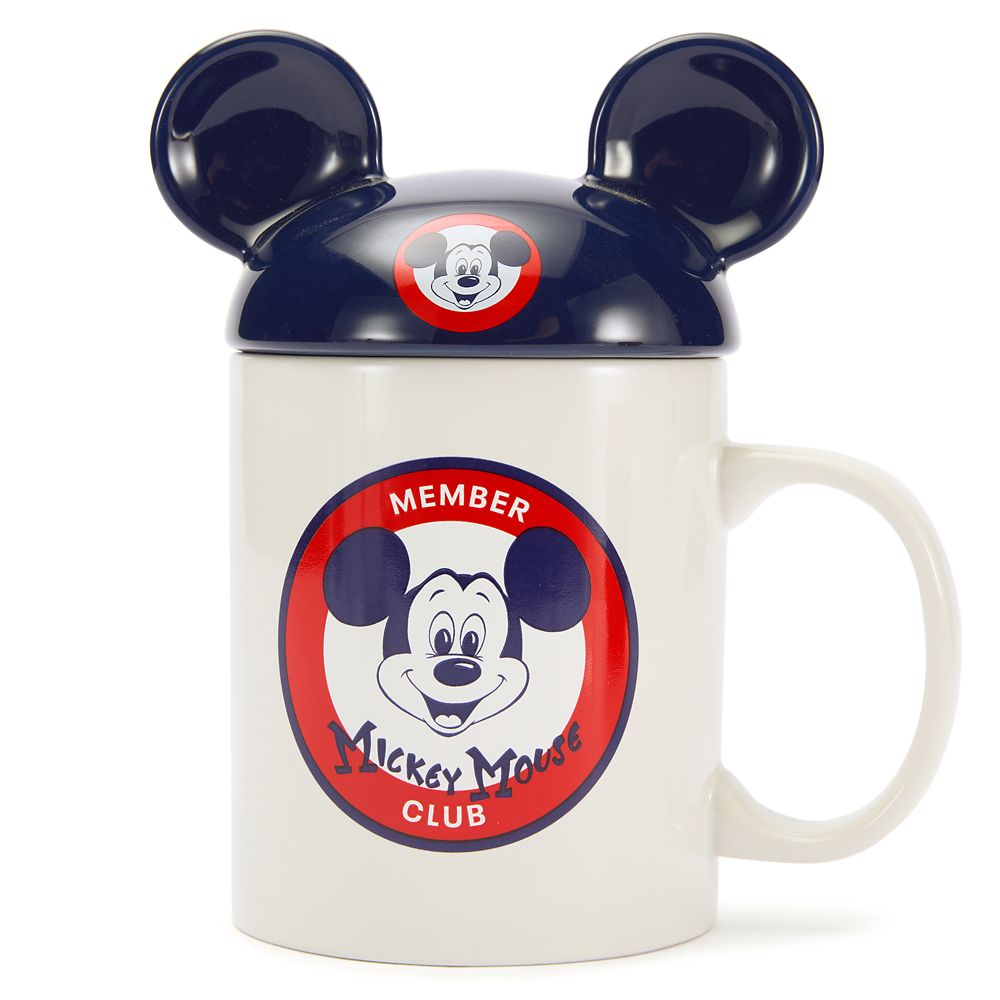 The Mickey Mouse Club 70th Anniversary Mug with Ear Hat Lid Official shopDisney