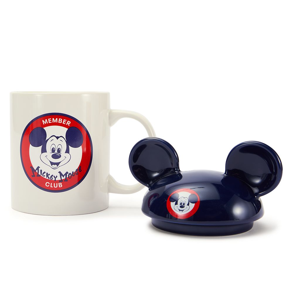 The Mickey Mouse Club 70th Anniversary Mug with Ear Hat Lid