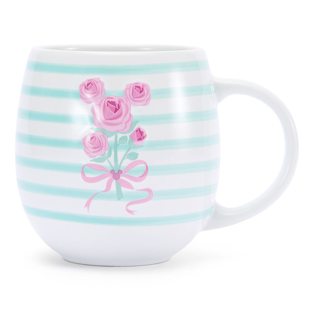 Mickey Mouse Icon Rose and Ribbon Mug