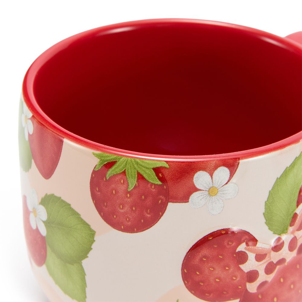 Minnie Mouse Icon Strawberry Mug