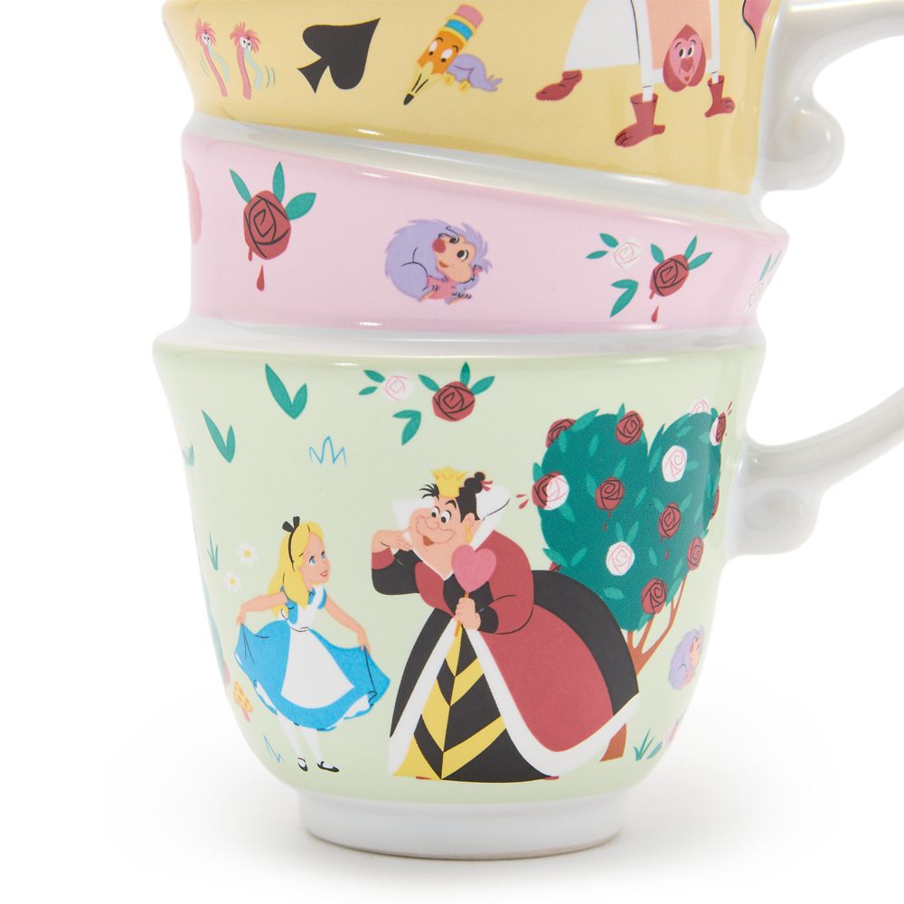 Alice in Wonderland Stacked Teacups Mug