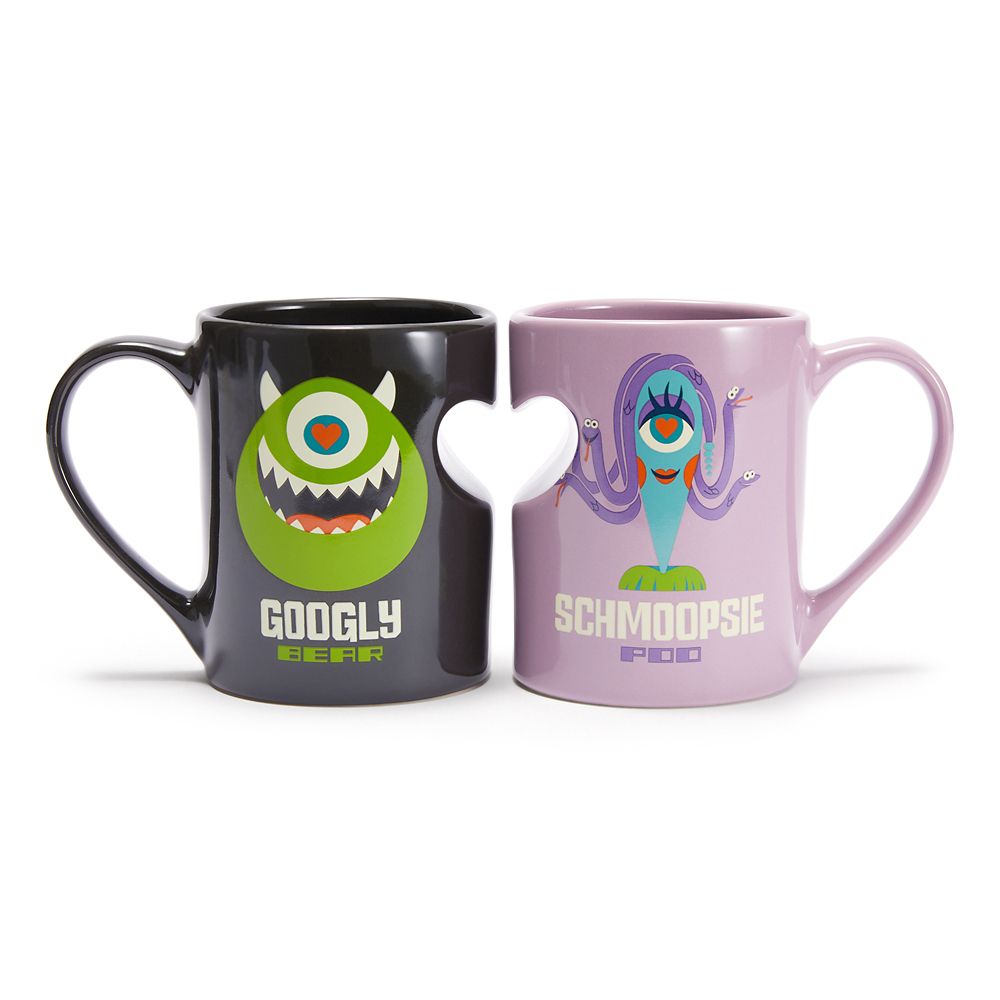 Mike Wazowski and Celia Mae Couple Mug Set &ndash; Monsters, Inc.