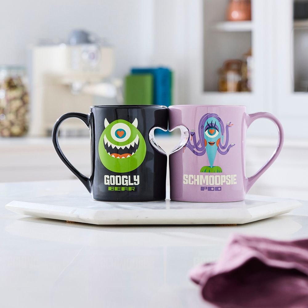 Mike Wazowski and Celia Mae Couple Mug Set &ndash; Monsters, Inc.