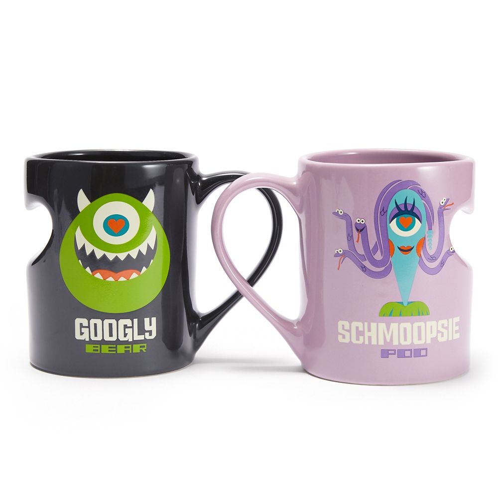 Mike Wazowski and Celia Mae Couple Mug Set &ndash; Monsters, Inc.