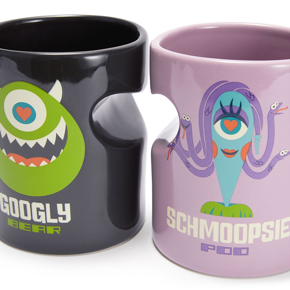 Mike Wazowski and Celia Mae Couple Mug Set &ndash; Monsters, Inc.
