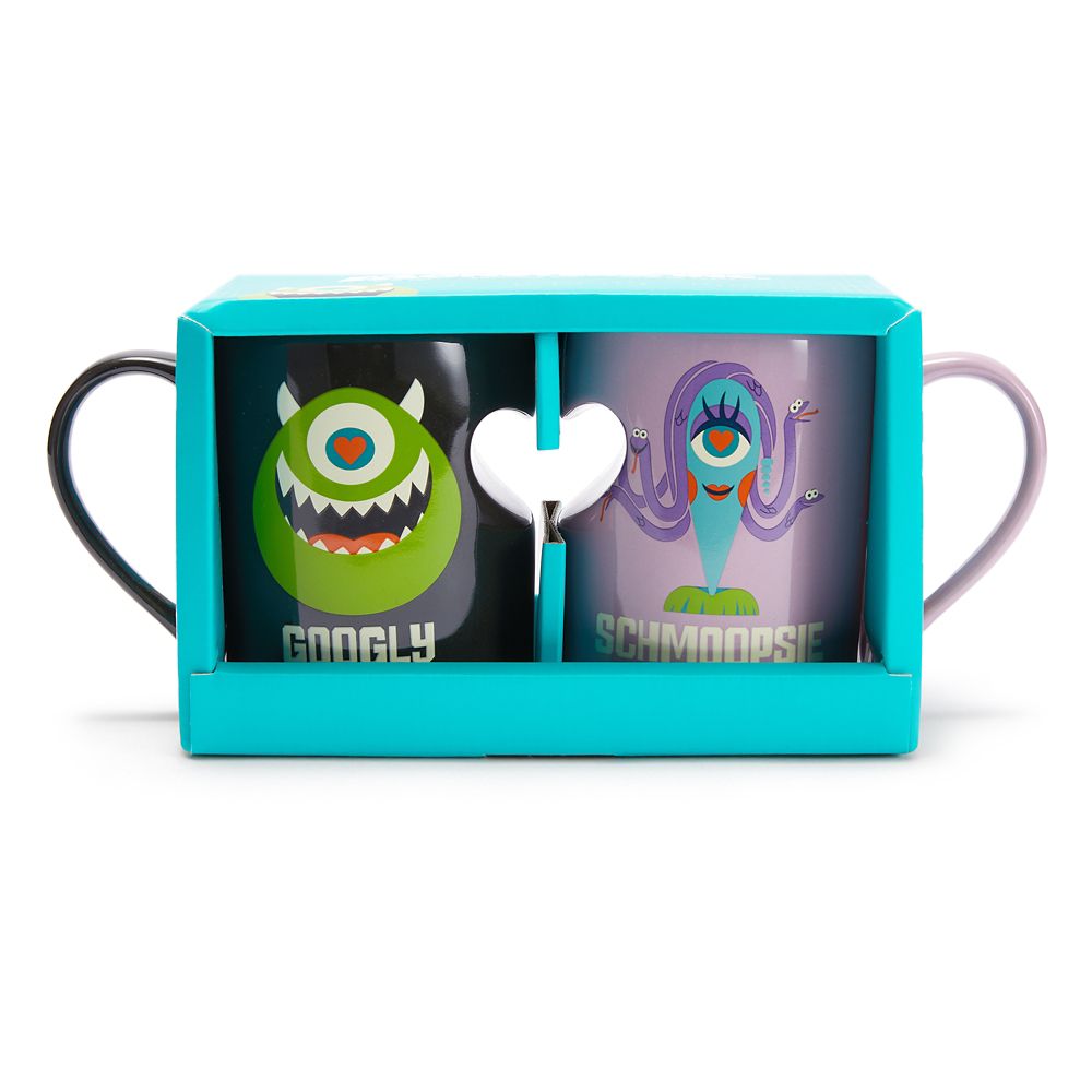 Mike Wazowski and Celia Mae Couple Mug Set &ndash; Monsters, Inc.