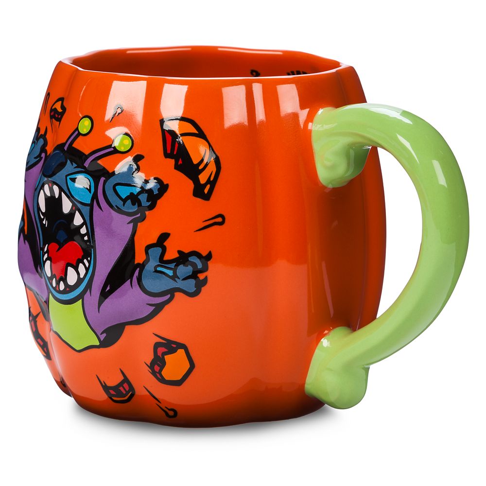 Stitch Pumpkin Halloween Mug