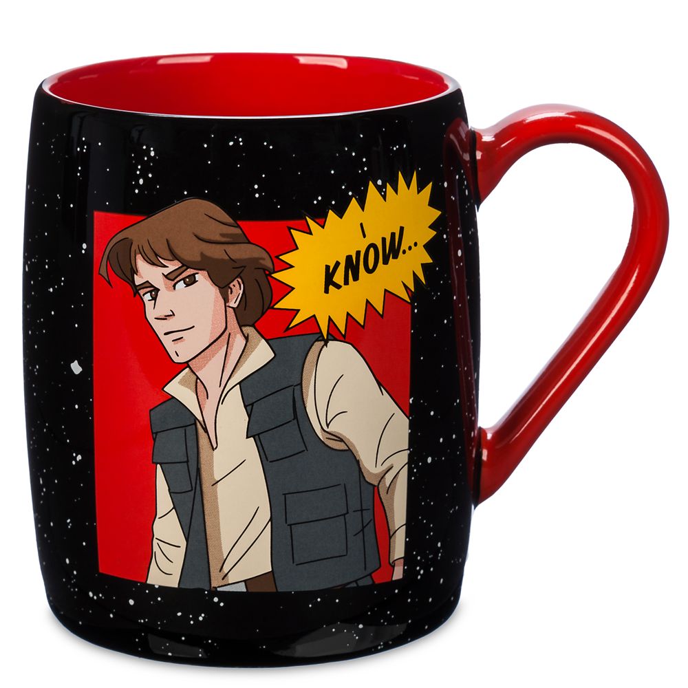 Han Solo ''I Know'' Mug Star Wars Official shopDisney