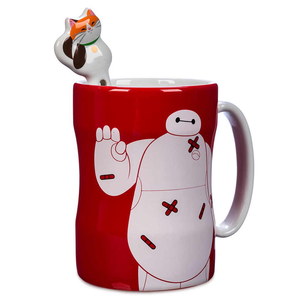 Baymax and Mochi Mug with Spoon Set - Big Hero 6