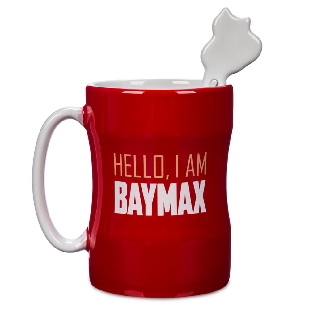 Baymax and Mochi Mug with Spoon Set - Big Hero 6