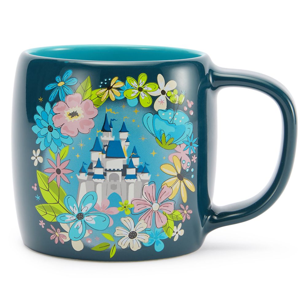 Fantasyland Castle Floral Mug