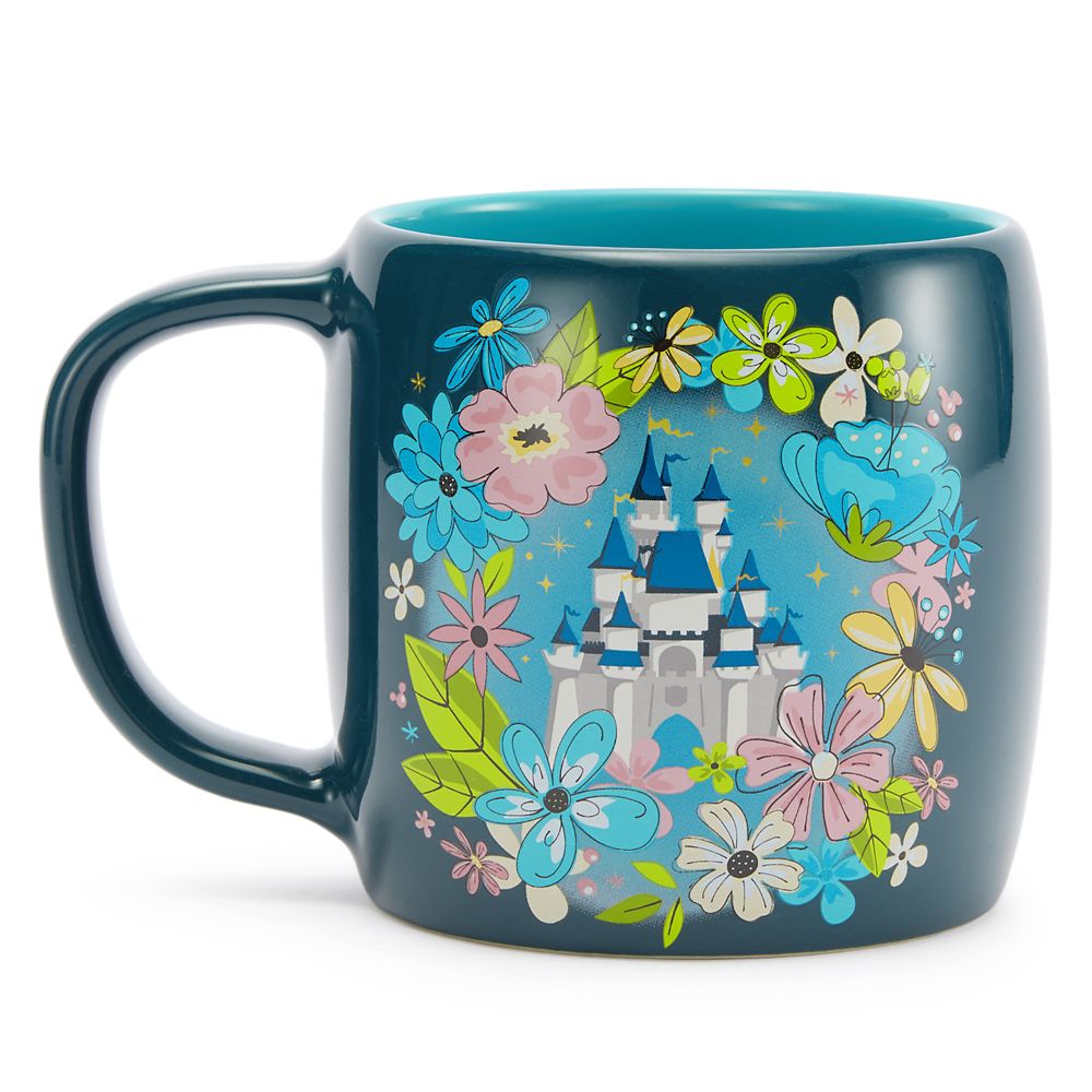 Fantasyland Castle Floral Mug