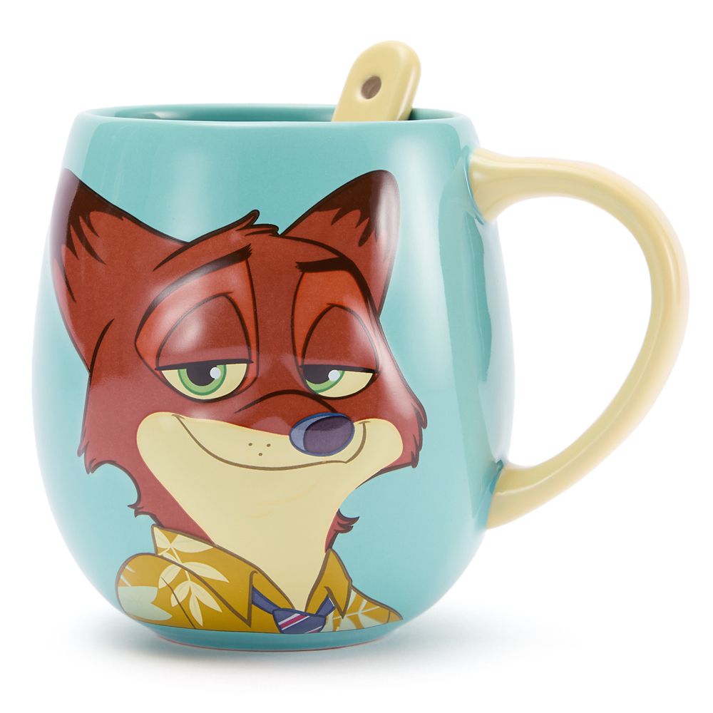 Nick Wilde Mug With Spoon &ndash; Zootopia
