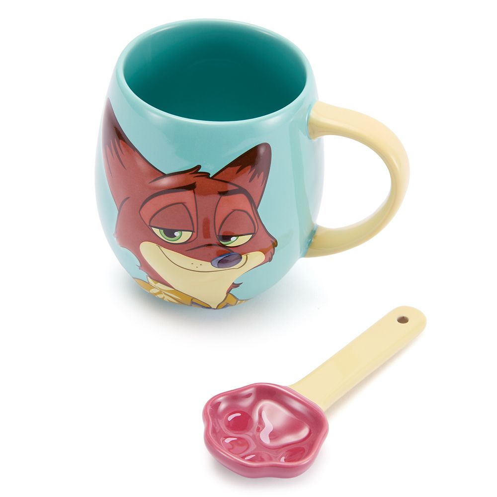 Nick Wilde Mug With Spoon &ndash; Zootopia