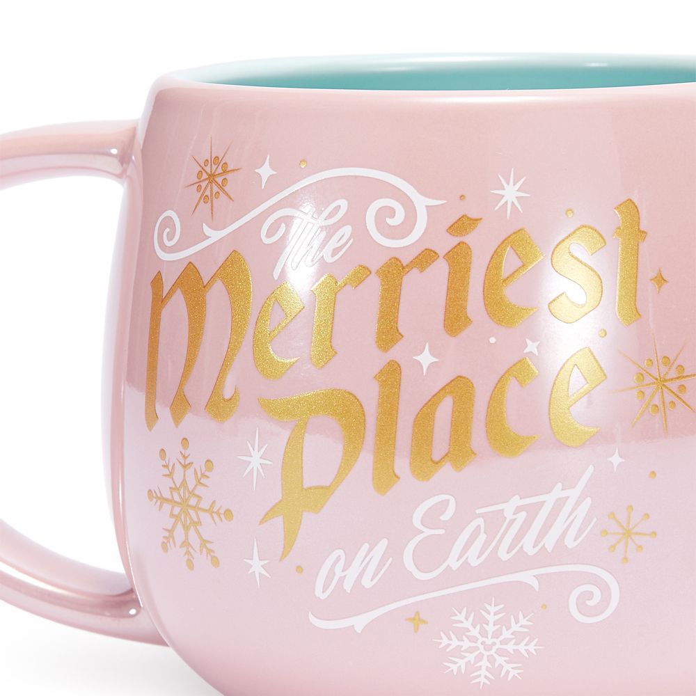 Santa Minnie Mouse ''The Merriest Place on Earth'' Mug