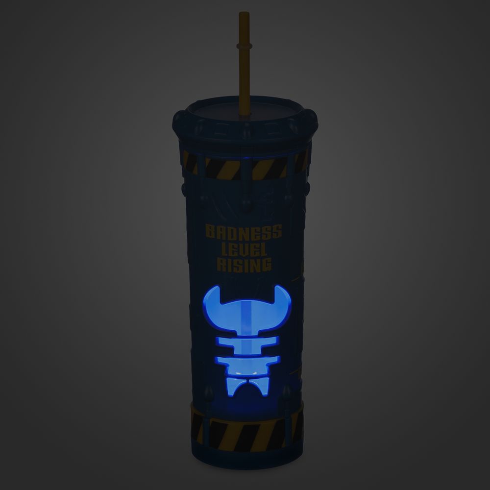 Stitch Light-Up Tumbler with Straw