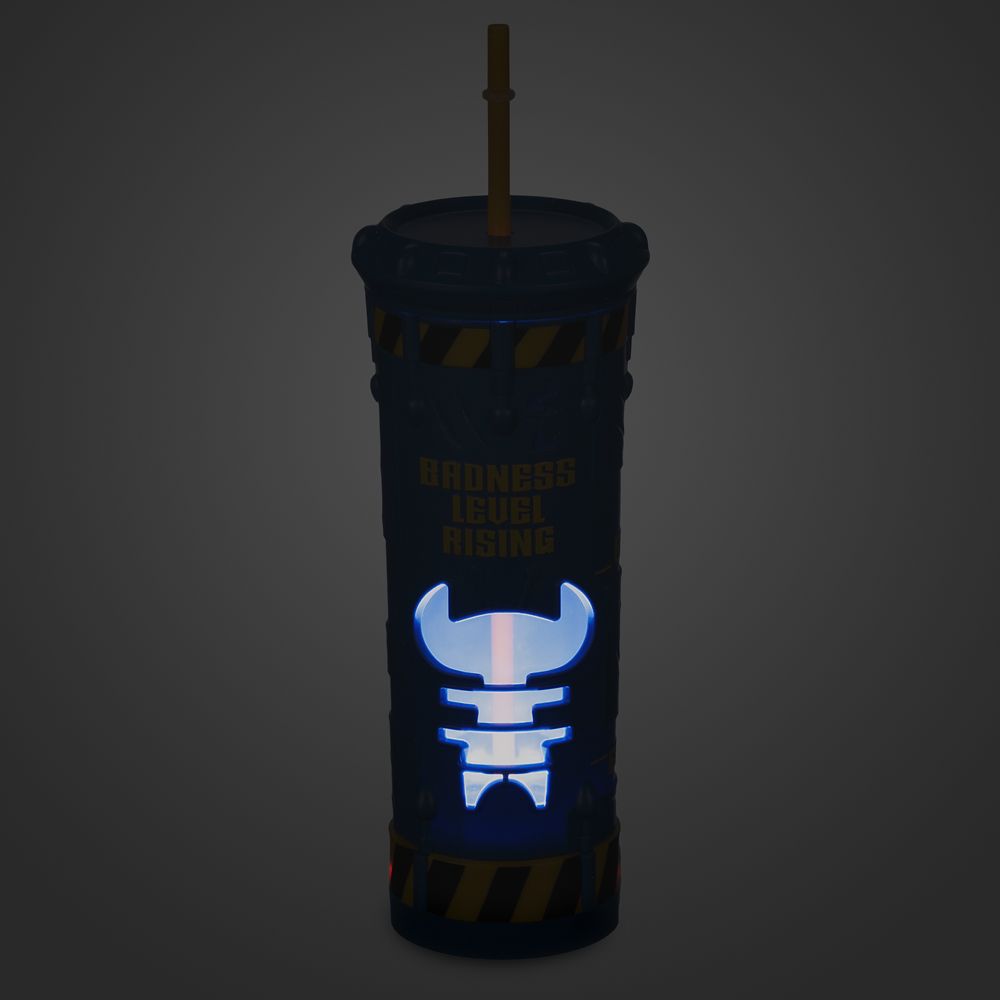 Stitch Light-Up Tumbler with Straw