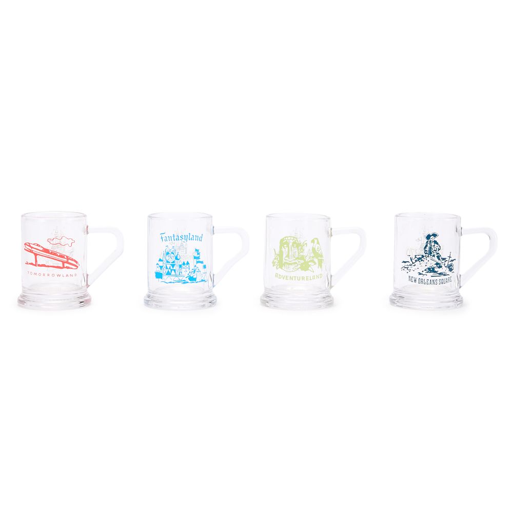 Disneyland 70th Anniversary Mini Glass Mug Set