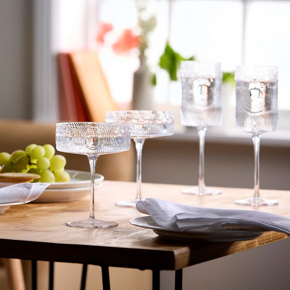 Mickey Mouse Icon Coupe Glass Set