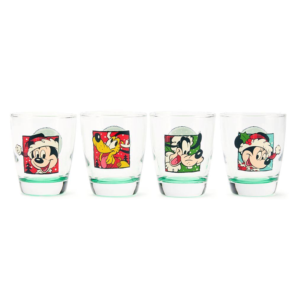 Mickey Mouse and Friends Holiday Glasses Set Official shopDisney
