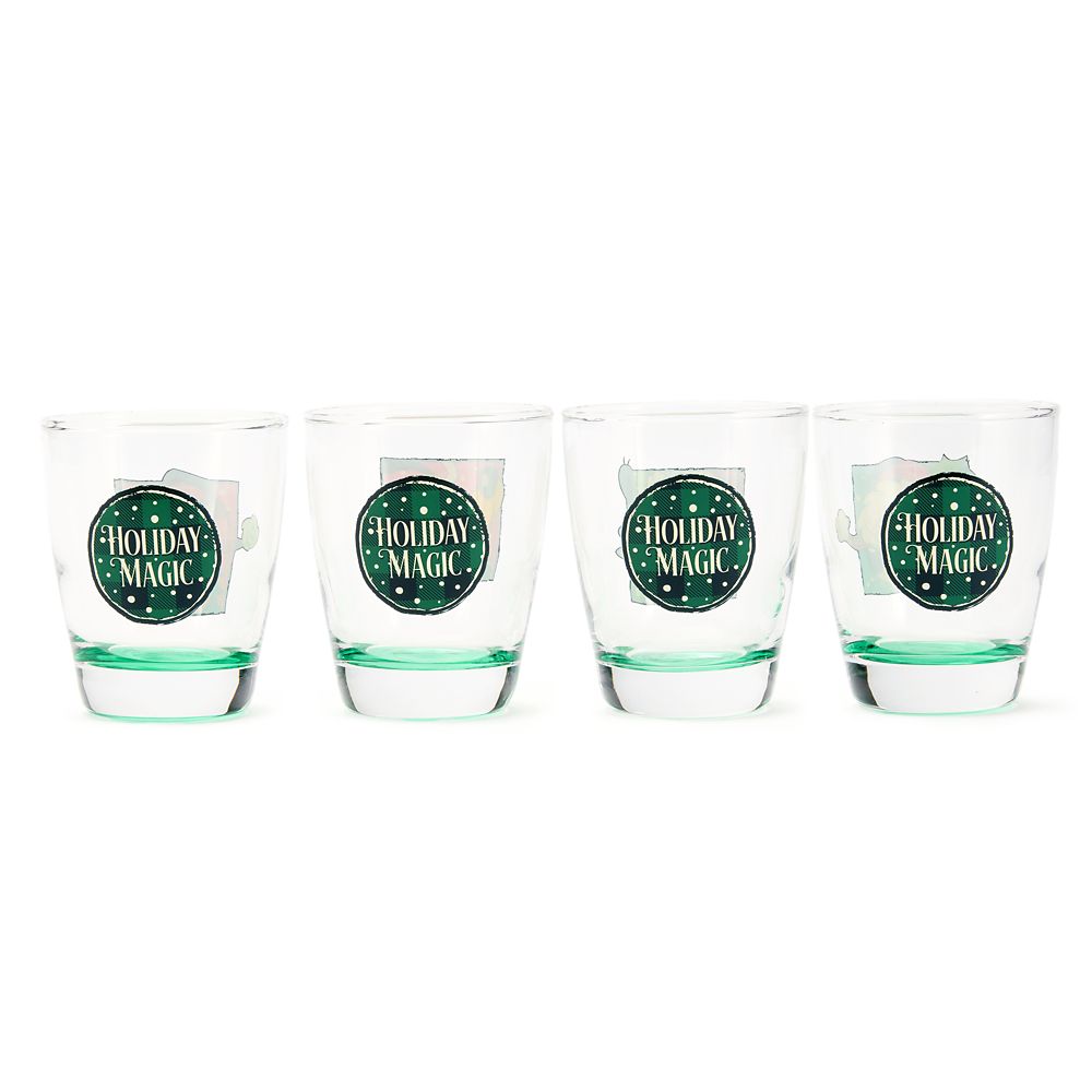 Mickey Mouse and Friends Holiday Glasses Set