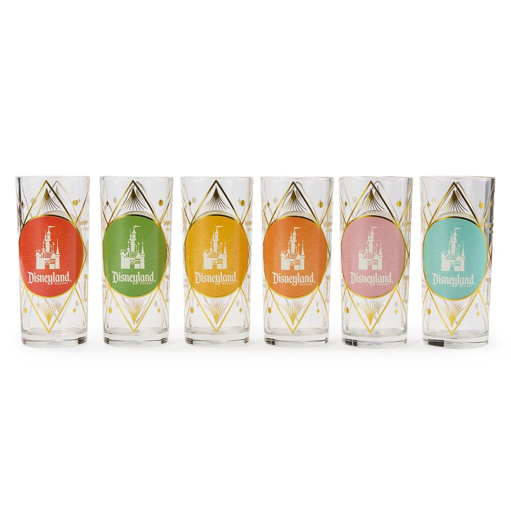 Disneyland 70th Anniversary Vault Set of Glasses