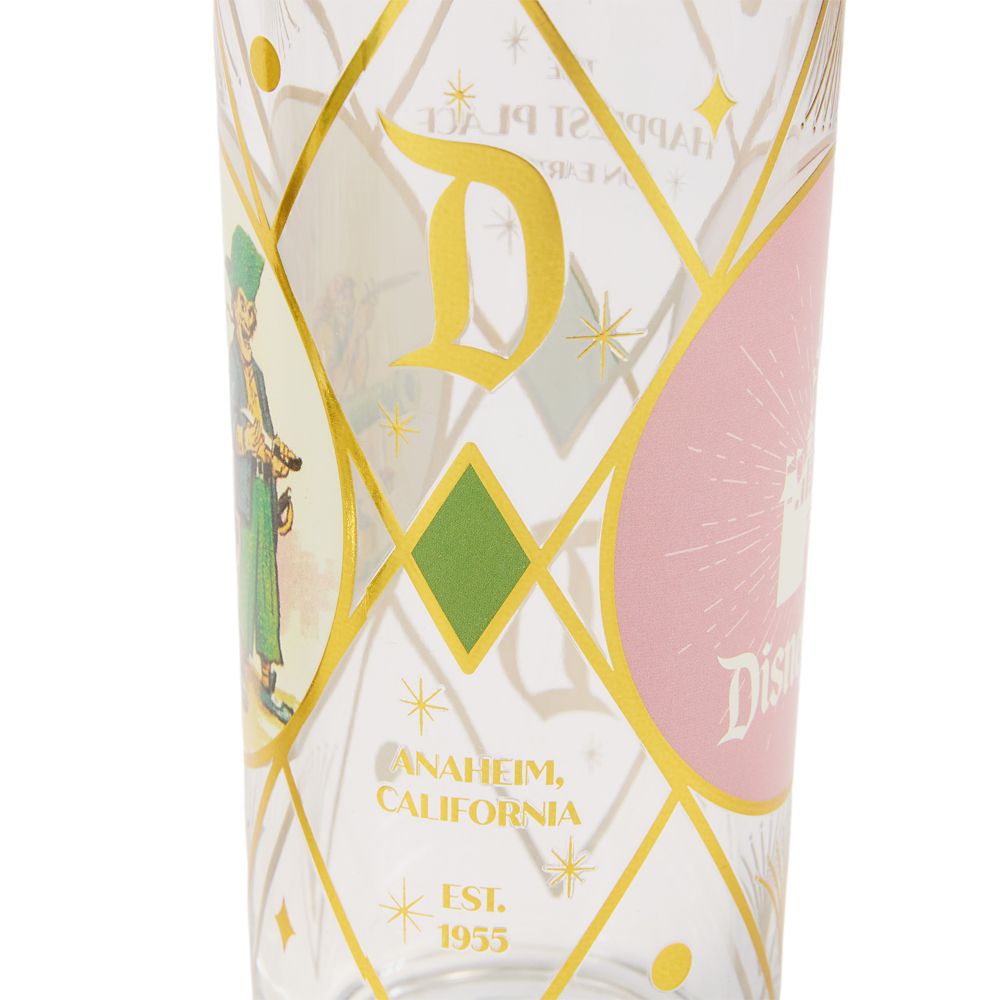 Disneyland 70th Anniversary Vault Set of Glasses