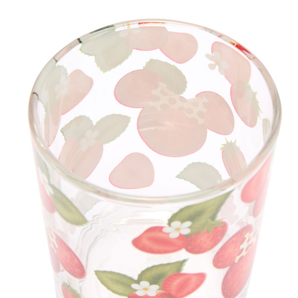 Mickey and Minnie Mouse Icon Strawberry and Oranges Glassware Set