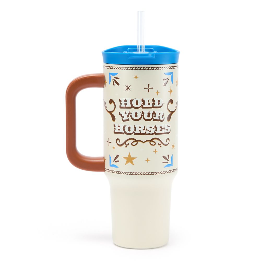 Jessie and Bullseye 30 oz. Stainless Steel Travel Tumbler with Straw &ndash; Toy Story 5