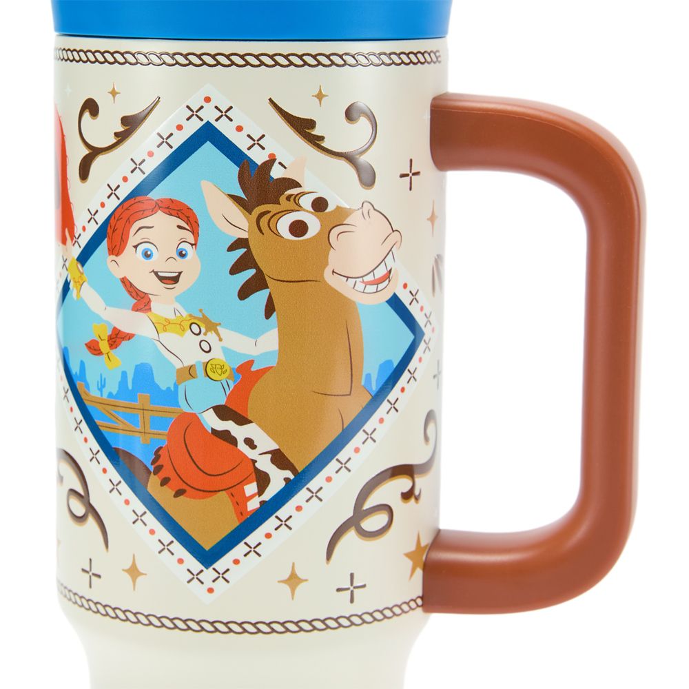 Jessie and Bullseye 30 oz. Stainless Steel Travel Tumbler with Straw - Toy Story 5