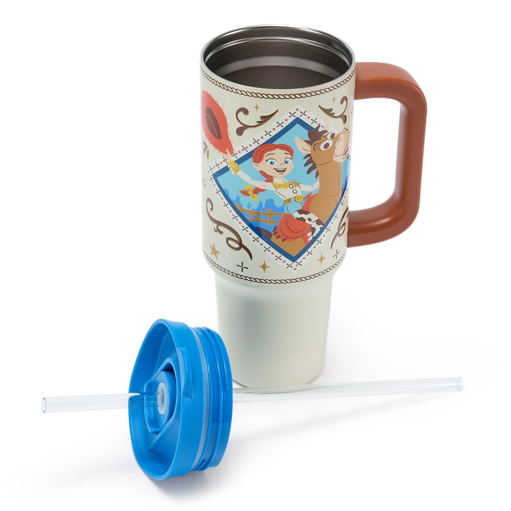 Jessie and Bullseye 30 oz. Stainless Steel Travel Tumbler with Straw &ndash; Toy Story 5