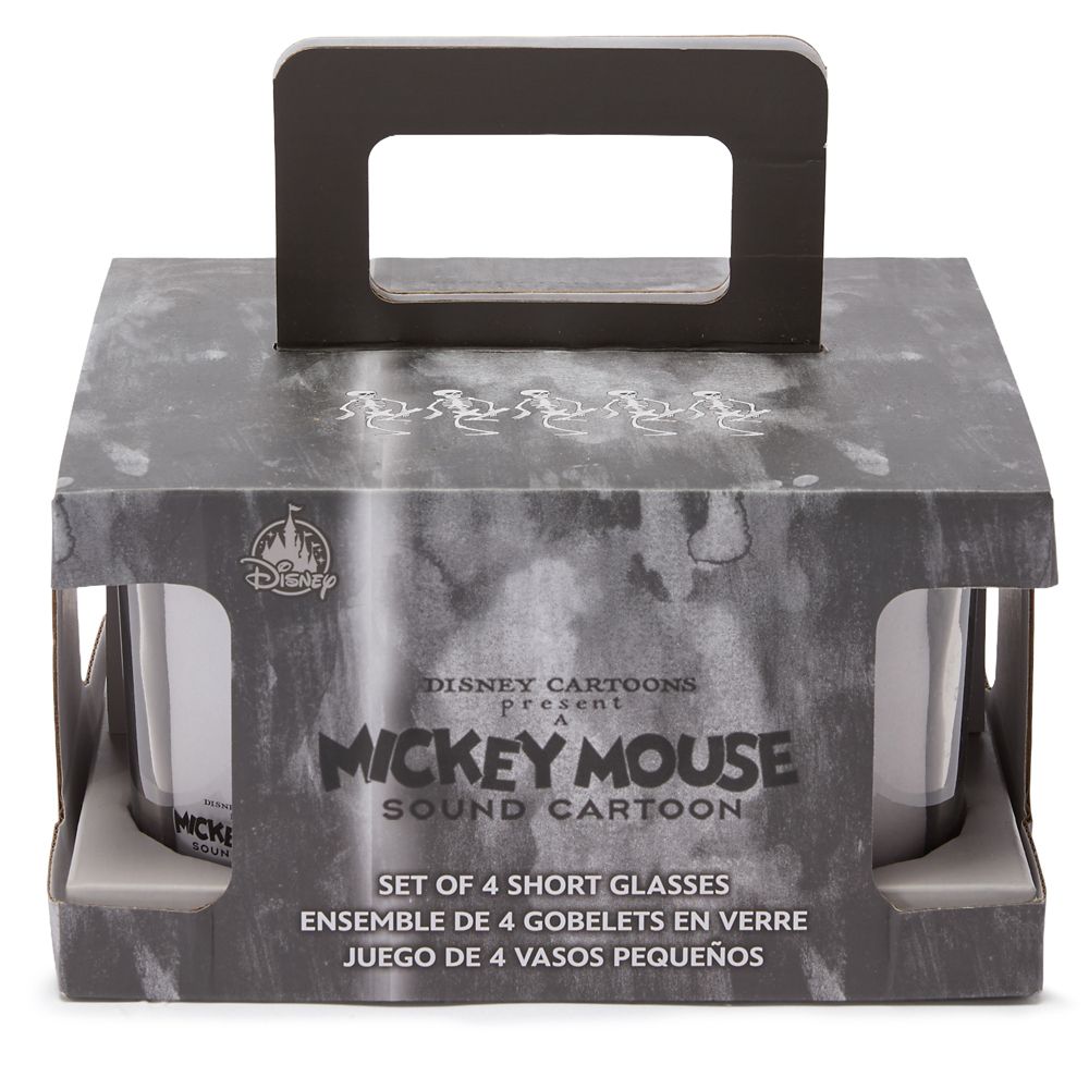 Mickey Mouse Short Glass Set &ndash; The Haunted House and The Skeleton Dance