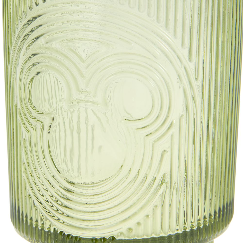 Mickey Mouse Icon Tall Glass Set &ndash; Green