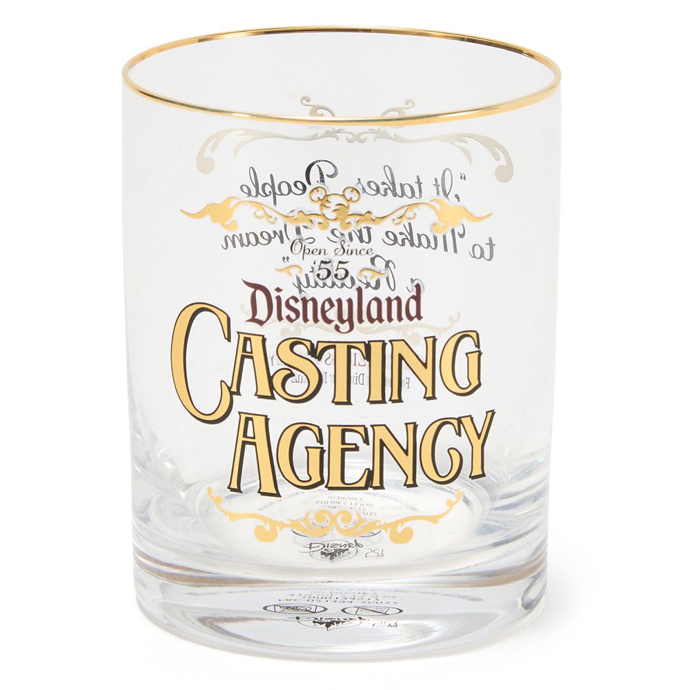 Disneyland ''Casting Agency'' Glass