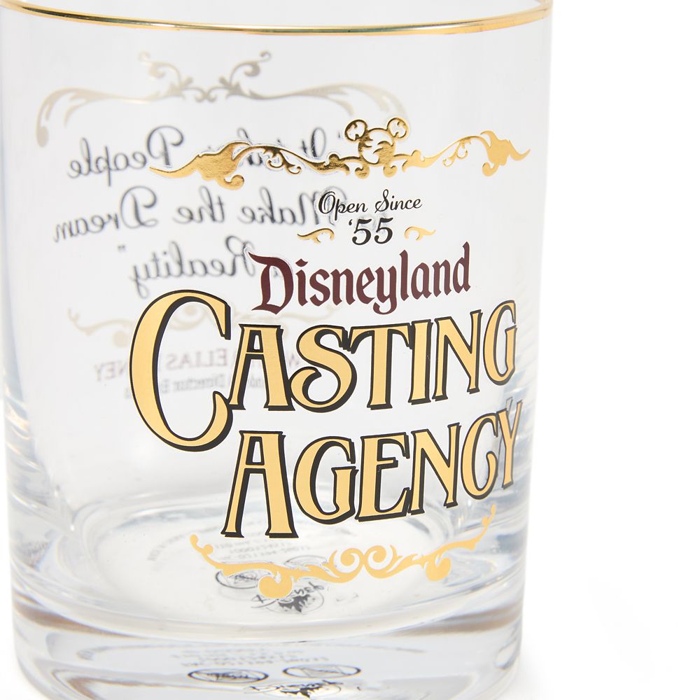 Disneyland ''Casting Agency'' Glass