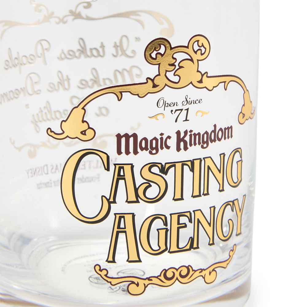 Walt Disney World ''Casting Agency'' Glass