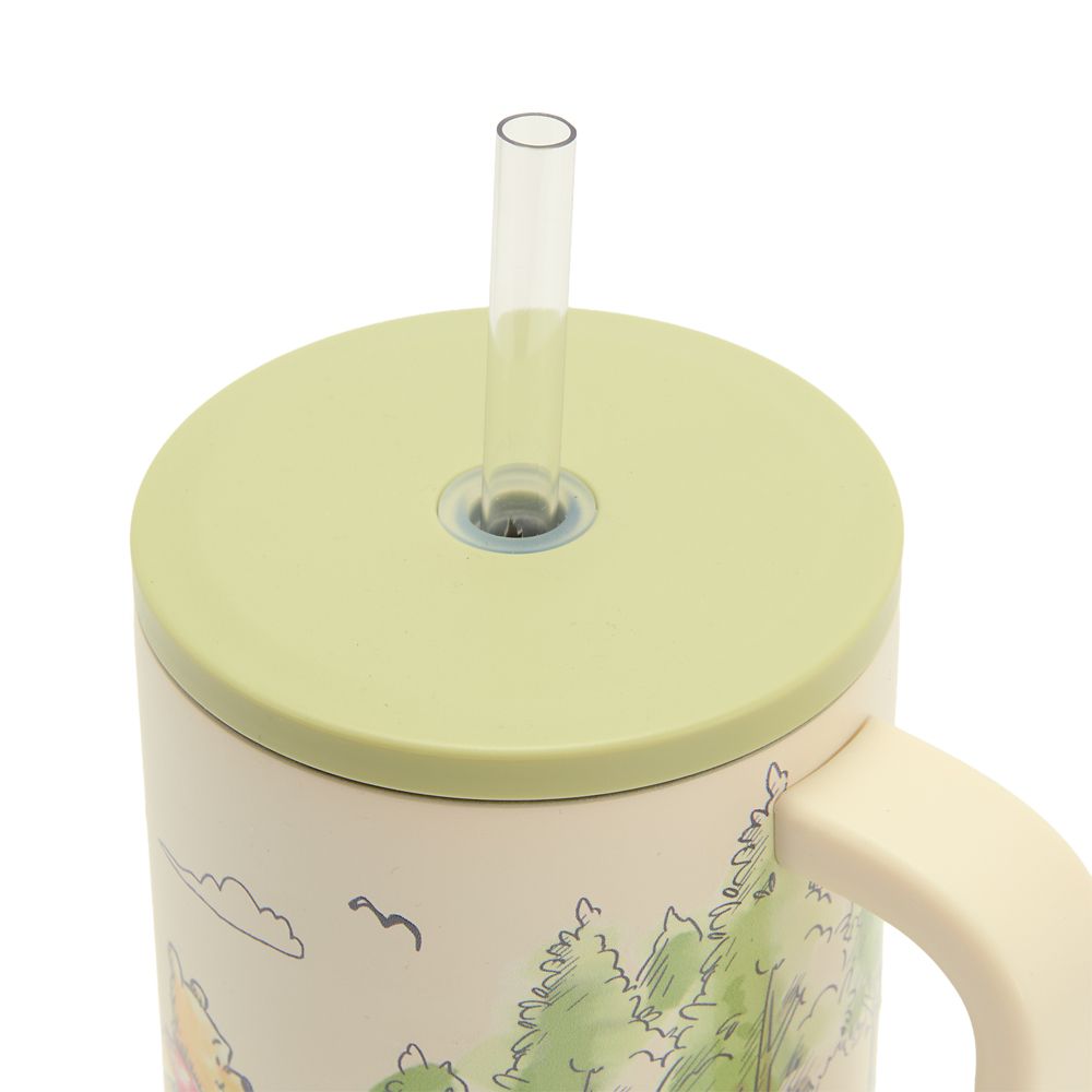 Winnie the Pooh and Pals Stainless Steel 20 oz. Tumbler with Straw