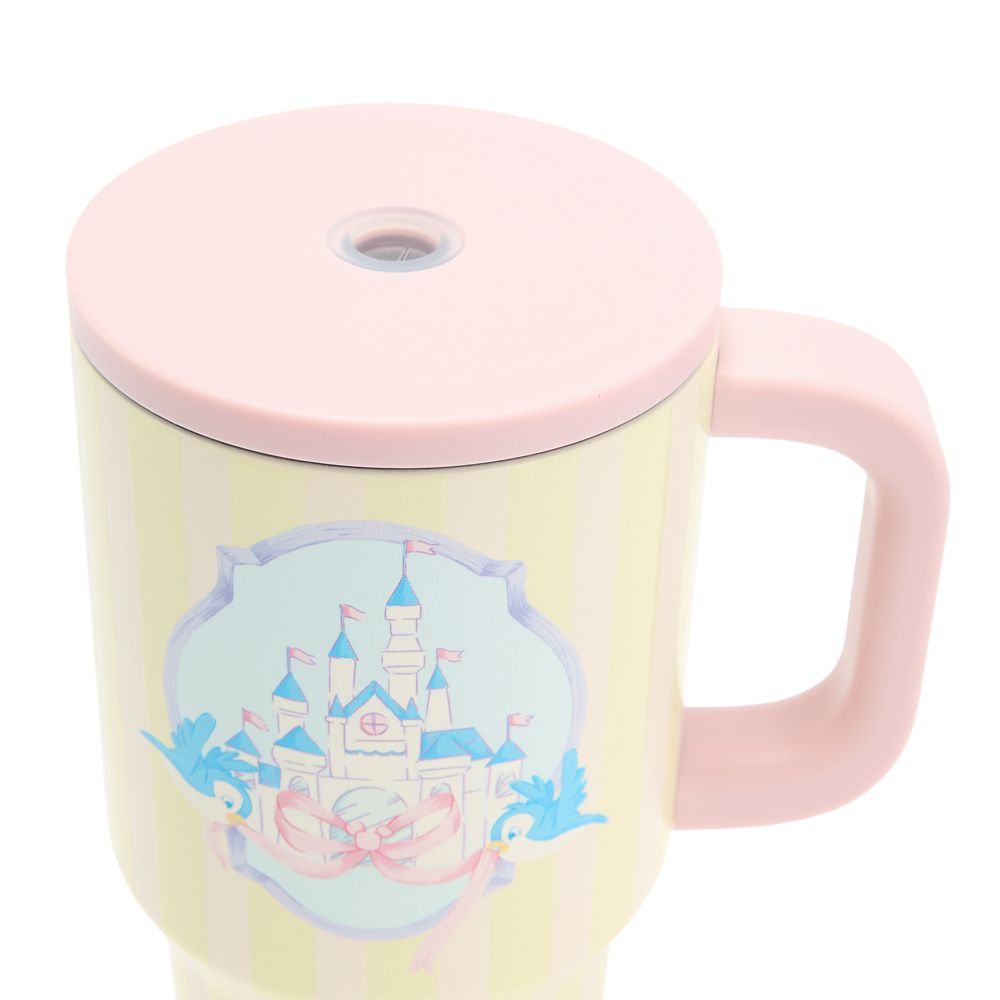 Fantasyland Castle Stainless Steel 20 oz. Tumbler with Straw