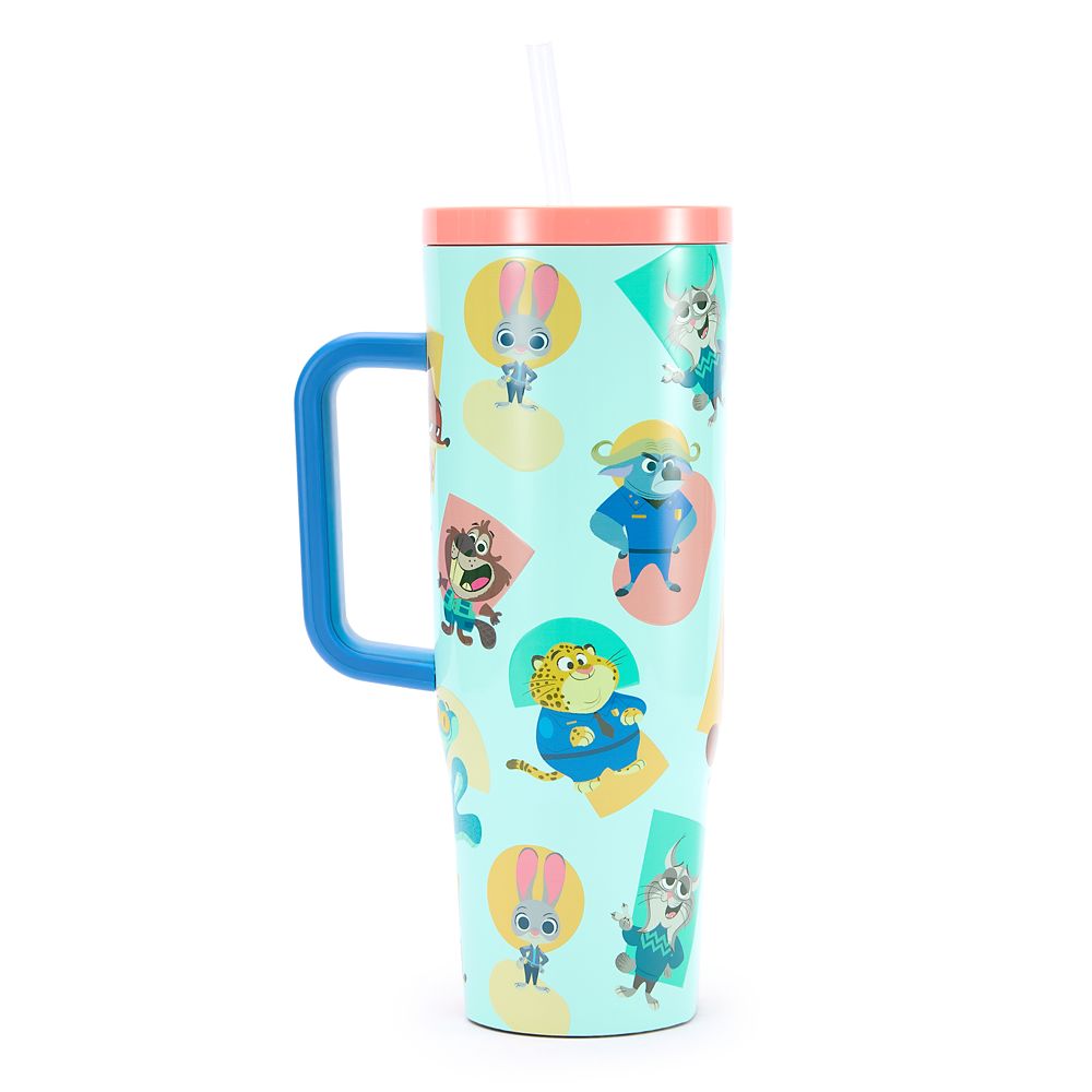 Zootopia 2 40 oz. Stainless Steel Cruiser Cup with Straw by Corkcicle