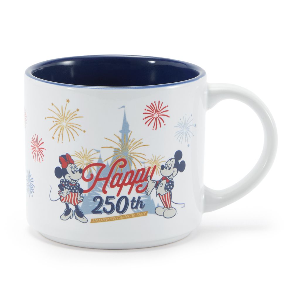Mickey and Minnie Mouse Americana Mug