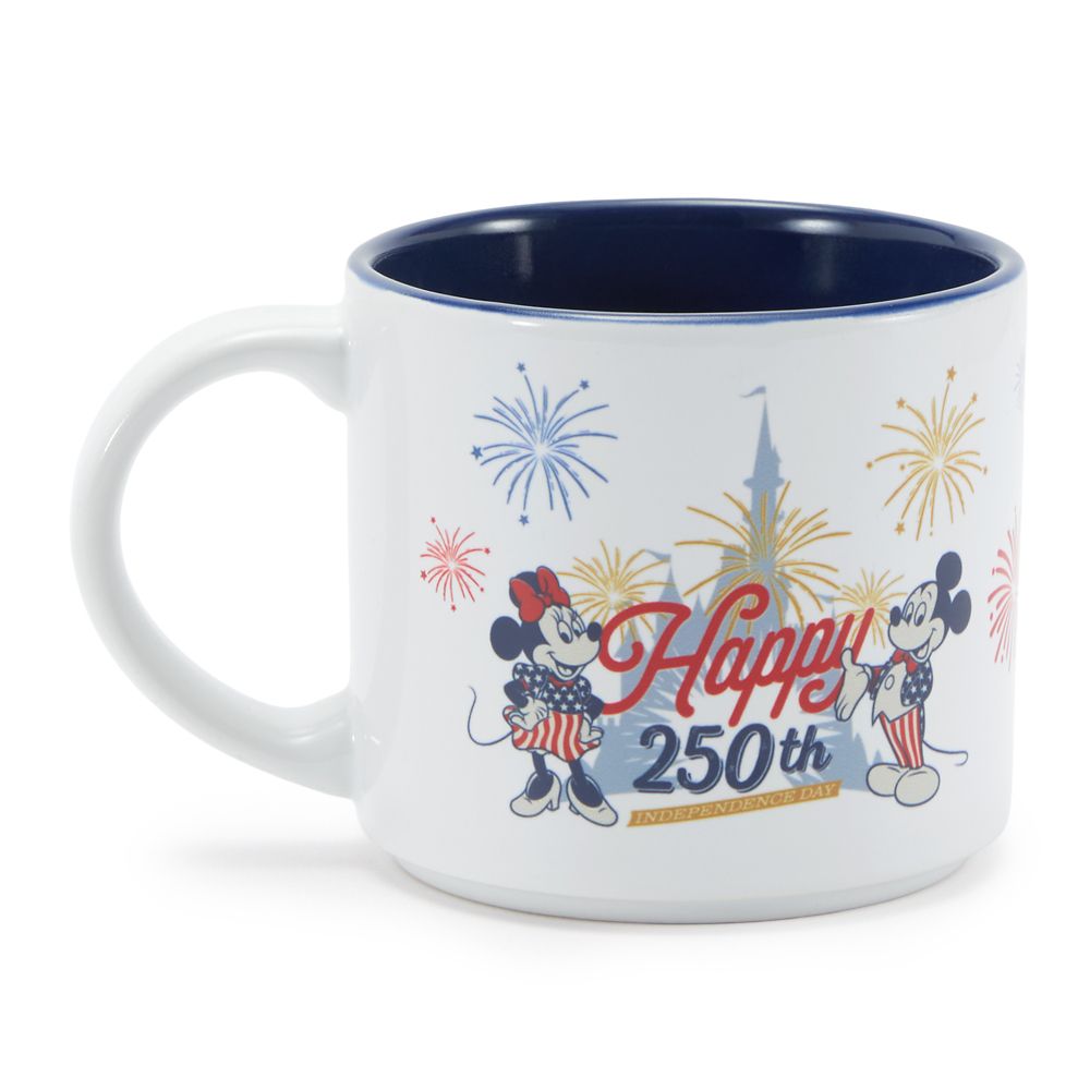 Mickey and Minnie Mouse Americana Mug