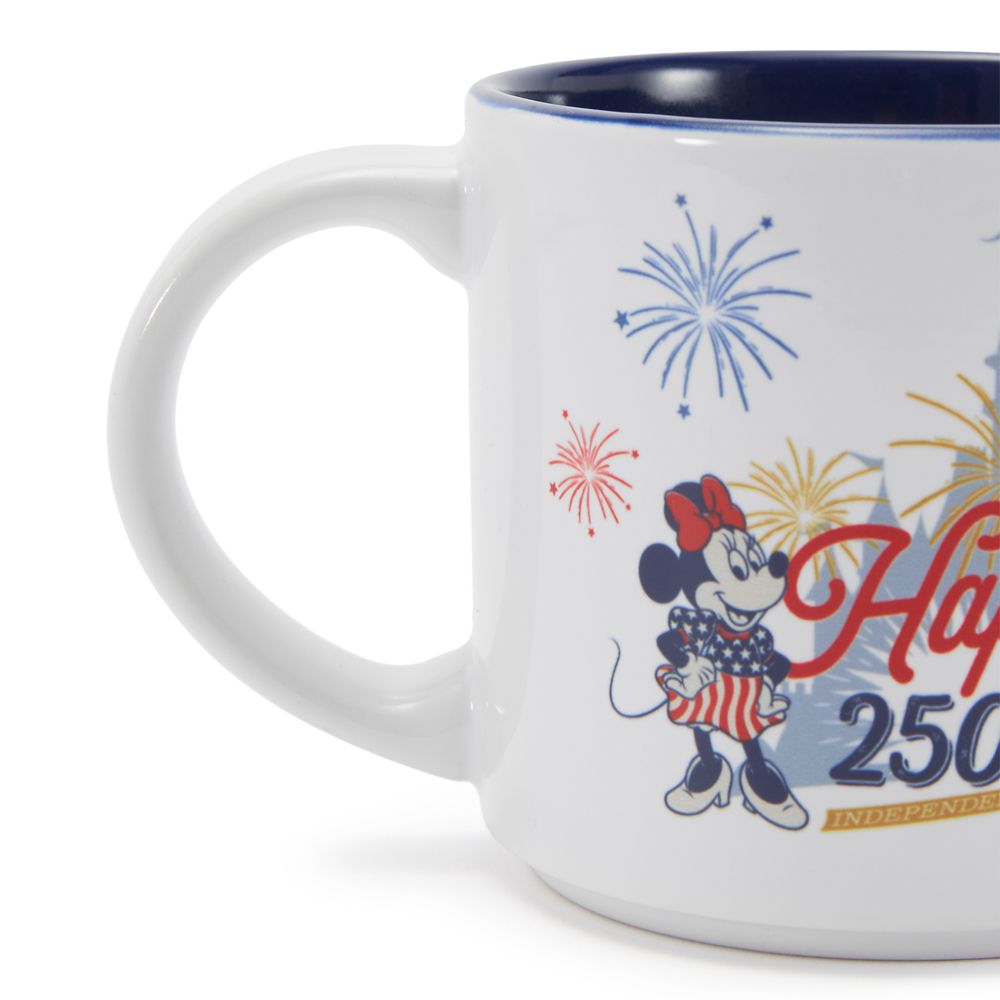 Mickey and Minnie Mouse Americana Mug